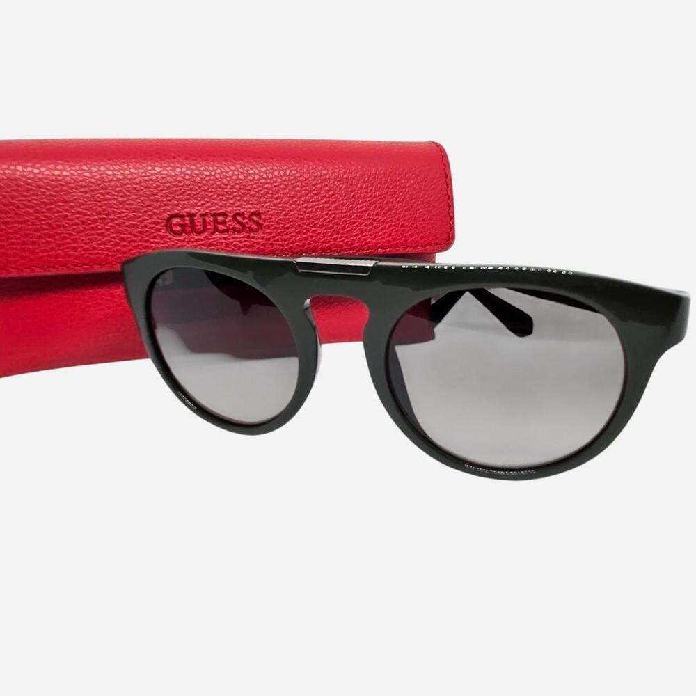 Guess dark olive green sunglasses